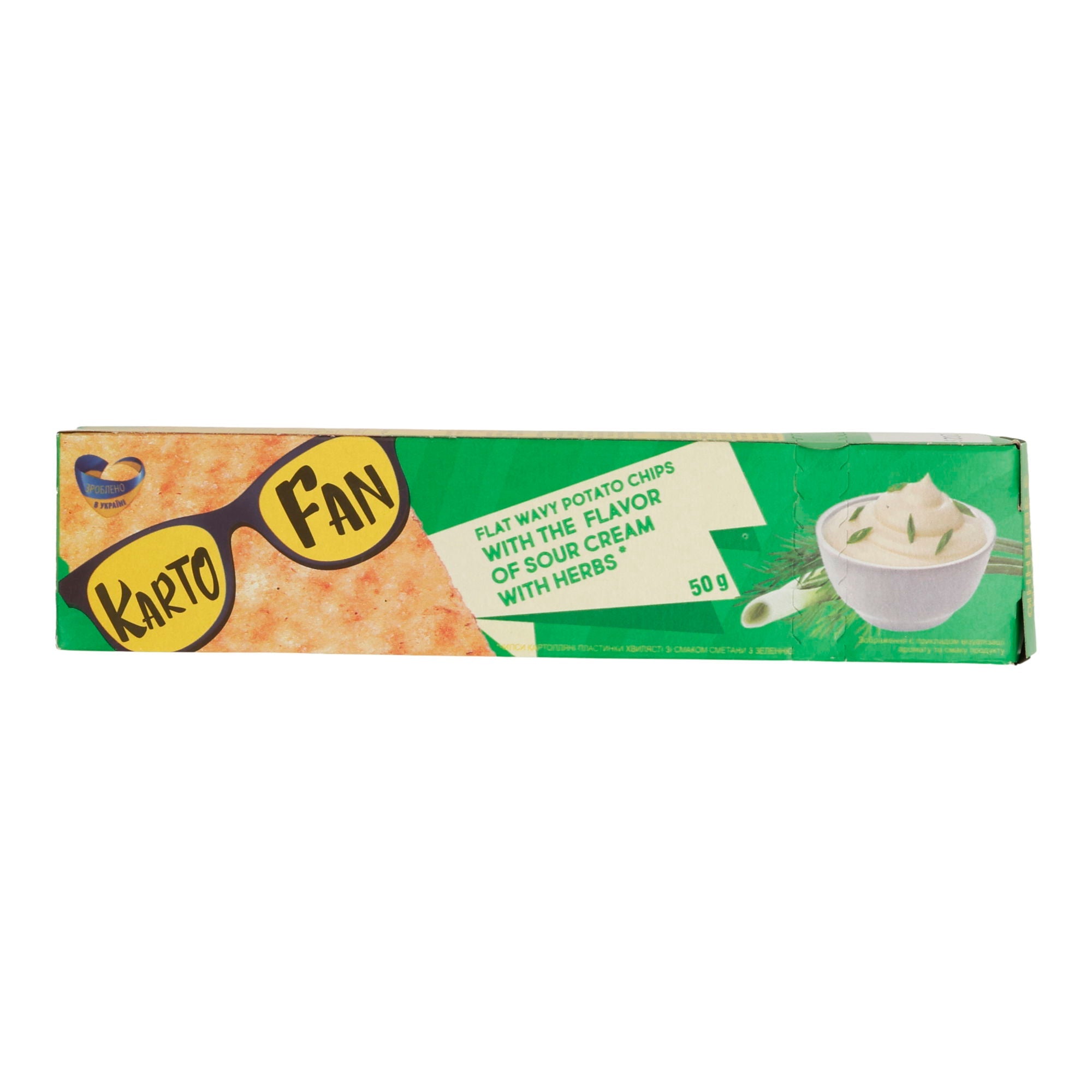 MM Kartofan Stapelchips aus Kartoffel 50g Kartofan